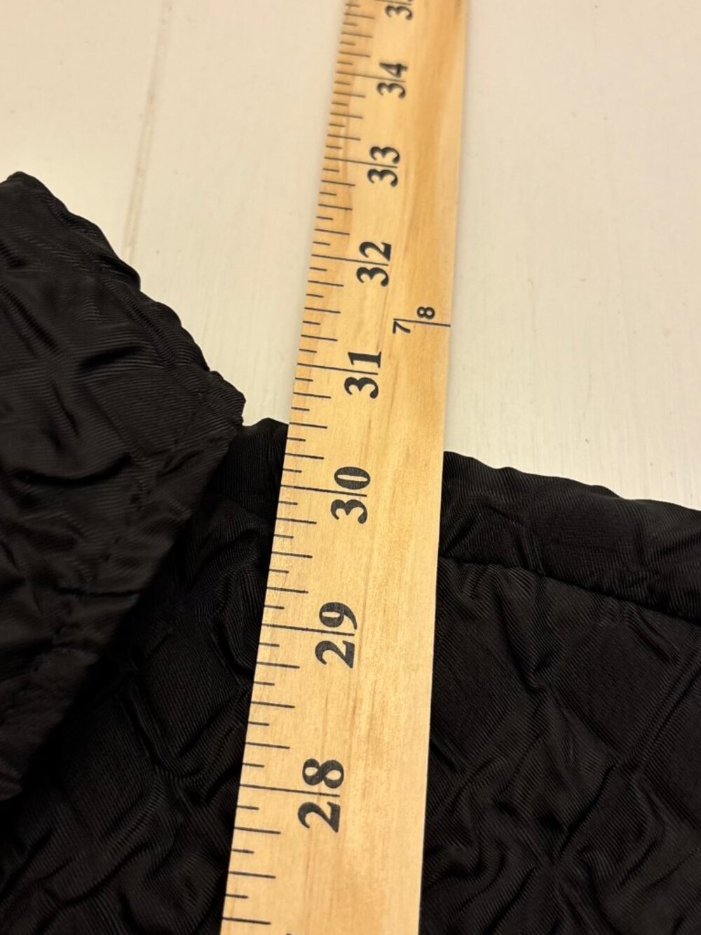 Grey Lab Los Angeles Black Textured Shacket Large Button Front Oversized Shirt - Picture 6 of 8